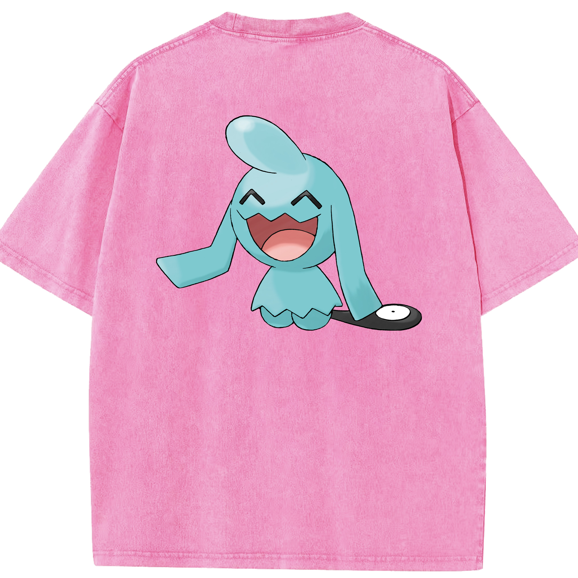 （画像用） ポケットモンスター Pokémon 綿100% ヴィンテージ風 半袖Tシャツ（背面プリント）